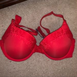 Aerie red lace bra